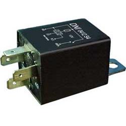 RELAY 12V 5T CON SOPORTE DNI