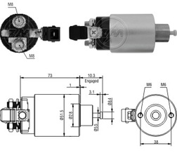 Imagen del producto AUTOMÁTICO MITSUBISHI 12V CHEVROLET S-10. BLAZER. SILVERADO