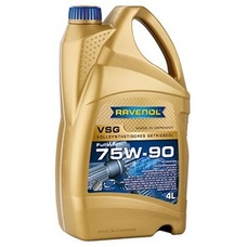 Imagen del producto ACEITE PARA CAJA SINTÉTICO RAVENOL VSG 75W90 4LTS.