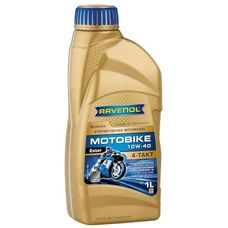 Imagen del producto ACEITE PARA MOTOR SINTÉTICO RAVENOL MOTOBIKE 4T ESTER 10W40 1 LT.