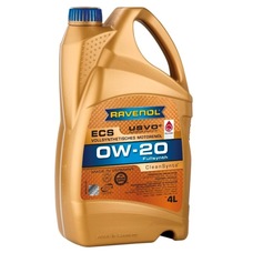 Imagen del producto ACEITE PARA MOTOR SINTÉTICO RAVENOL ECS 0W20 4 LTS.