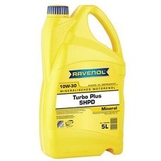 Imagen del producto ACEITE PARA MOTOR MINERAL RAVENOL TURBO PLUS SHPD 10W30 5 LTS.