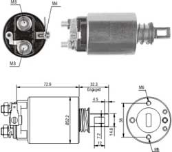 Imagen del producto AUTOMÁTICO HITACHI 12V VOLVO 240   NEW HOLLAND