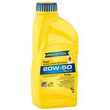 Imagen del producto ACEITE PARA MOTOR MINERAL RAVENOL SUPER TURBO 20W50 1 LT