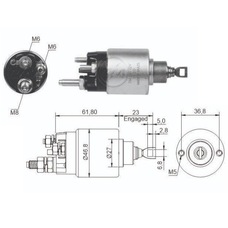 Imagen del producto AUTOMÁTICO BOSCH 12V FIAT PALIO. GRAND SIENA. NOVO FIORINO. MOBI 1.0. STRADA 1.4 FLEX