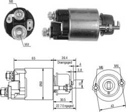 Imagen del producto AUTOMÁTICO DENSO 12V TOYOTA STARLET. TERCEL   SBR