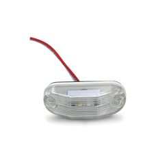 Imagen del producto FARO LATERAL BI VOL2 LED TRANSPARENTE OVALADO P  OMNIBUS