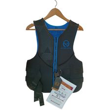 Imagen del producto CHALECO HO PURSUIT HOMBRES HRM NEOPRENE NEGRO AZUL TALLE S