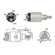 Imagen del producto AUTOMÁTICO BOSCH 24V MERCEDES BENZ ATEGO. 1218. 1418 (ZM 1-639)