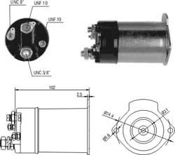 Imagen del producto AUTOMÁTICO DELCO 12V CHEVROLET OPALA   MFR TRACTORES