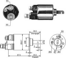 Imagen del producto AUTOMÁTICO MITSUBA 12V HONDA CR-V. CIVIC