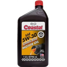 Imagen del producto ACEITE DE MOTOR SEMISINTÉTICO COASTAL - SAE 5W30 DE 1 QT.