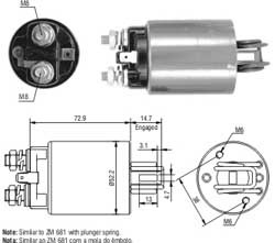 Imagen del producto AUTOMÁTICO HITACHI 12V NISSAN SUNNY