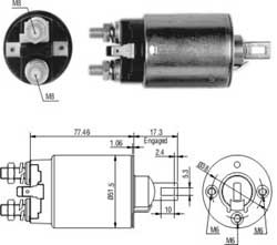 Imagen del producto AUTOMÁTICO MITSUBISHI 12V NISSAN PATROL. LAUREL. SUNNY   MZD 626   VOLKSWAGEN SANTANA