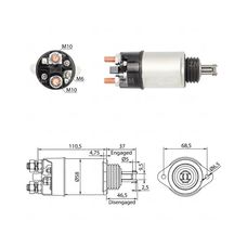 Imagen del producto AUTOMÁTICO LUCAS 12V MERCEDES BENZ 1114  608. L709. L710