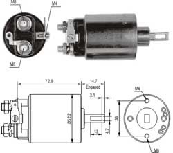 Imagen del producto AUTOMÁTICO HITACHI 12V ISUZU TROOPER   DAEWOO LANOS. ESPERO