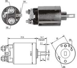 Imagen del producto AUTOMÁTICO HITACHI 12V ISUZU   CHV