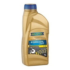 Imagen del producto ACEITE PARA AMORTIGUADOR RAVENOL FORKOIL LIGHT 5W 1 LT.