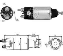 Imagen del producto AUTOMÁTICO MITSUBISHI 24V MITSUBISHI CANTER FUSO   MZD TITAN   CAS   CAT