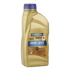 Imagen del producto ACEITE PARA MOTOR SINTÉTICO RAVENOL ECS 0W20 1 LT.