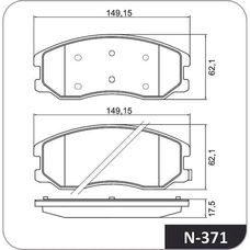 Imagen del producto PASTILLA DE FRENO DEL CHEVROLET CAPTIVA 2.4 16V (09-17)