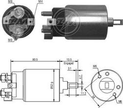 Imagen del producto AUTOMÁTICO HITACHI 24V ISUZU NPR. NKR CAMIONES CHINOS